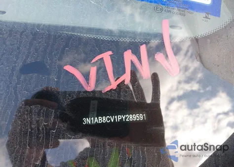 2023 Nissan Sentra Sv Xtronic Cvt из США, поврежденный, VIN 3N1AB8CV1PY289591